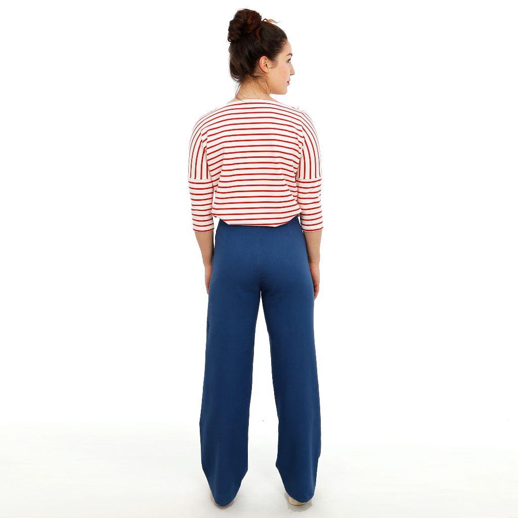 Papierschnittmuster schlichte Hose Frau Elena XS-XXL